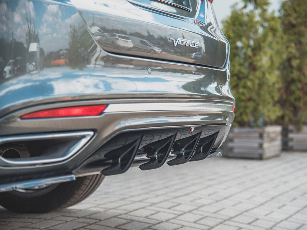 Rear Valance Ford Mondeo Vignale Mk5 Facelift - Textured