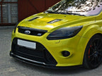 Front Splitter V.2 Ford Focus Mk2 RS - Carbon Look
