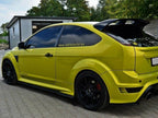 Side Skirts Diffusers Ford Focus MK2 RS - Textured