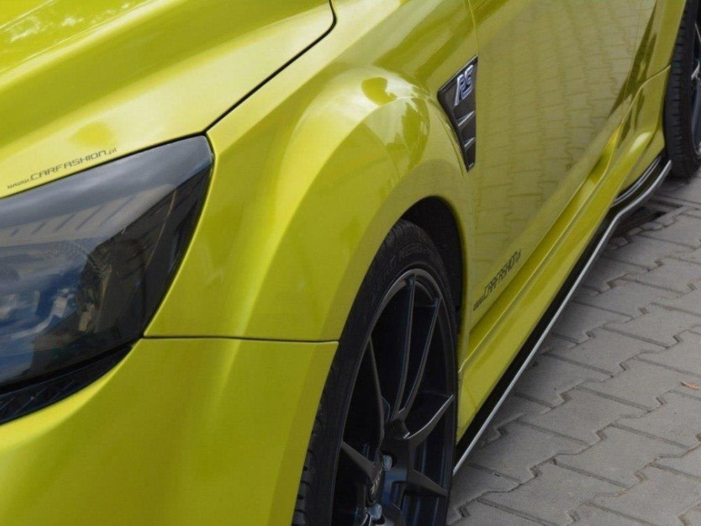 Side Skirts Diffusers Ford Focus MK2 RS - Carbon Look
