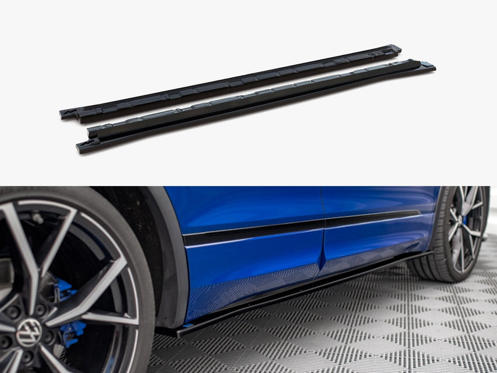 Side Skirts Diffusers VW Tiguan R  / R-line MK2 Facelift