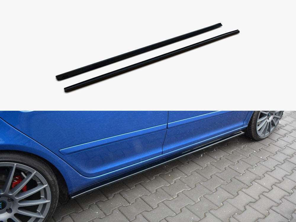 Side Skirts Splitters Skoda Octavia MK2 VRS Facelift  (2008-2013)