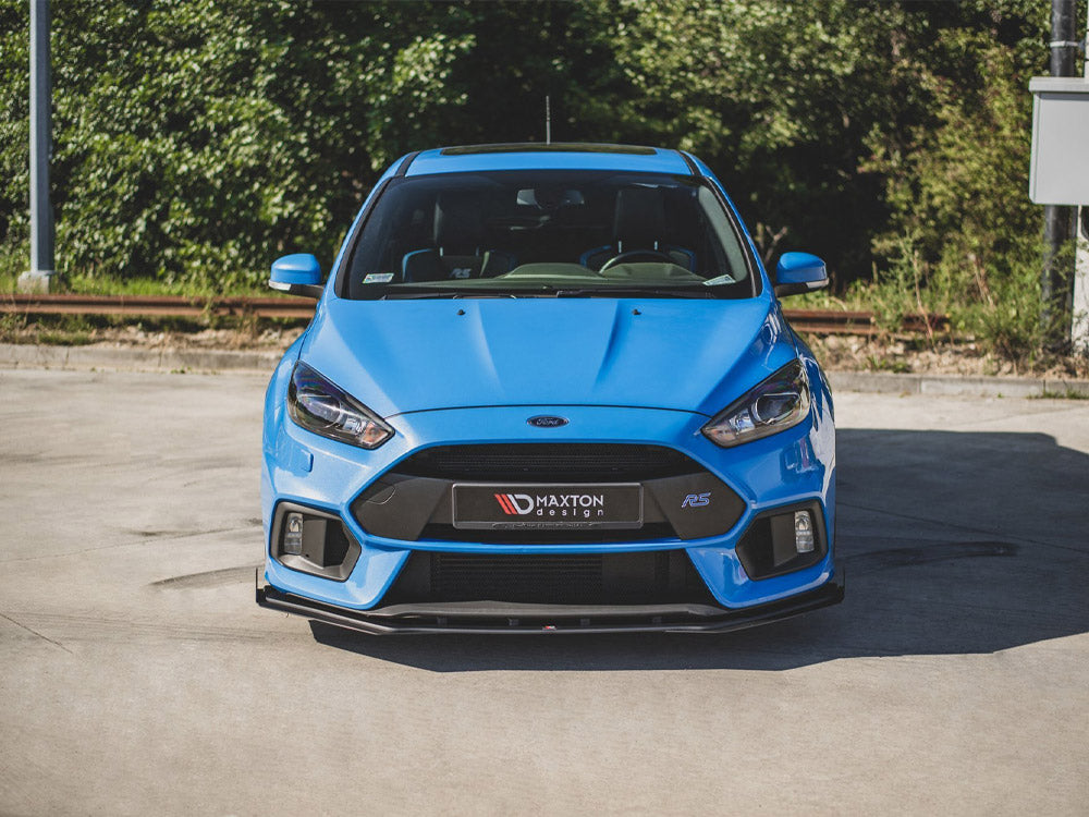 Street PRO Front Splitter V.1 + Flaps Ford Focus RS Mk3