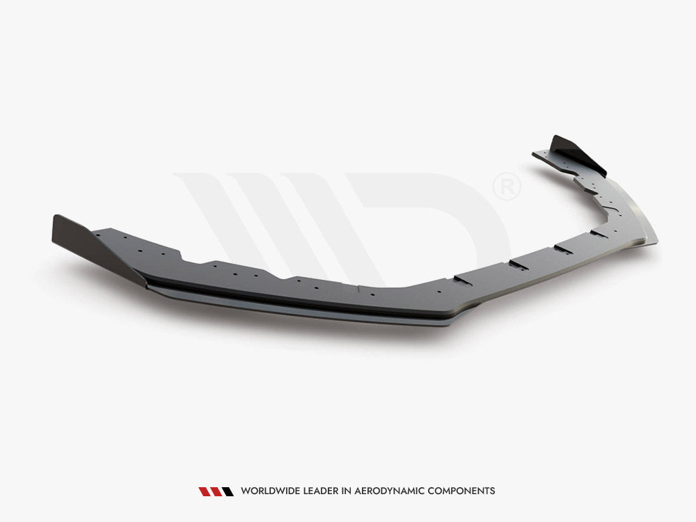 Street PRO Front Splitter V.1 + Flaps Ford Focus RS Mk3
