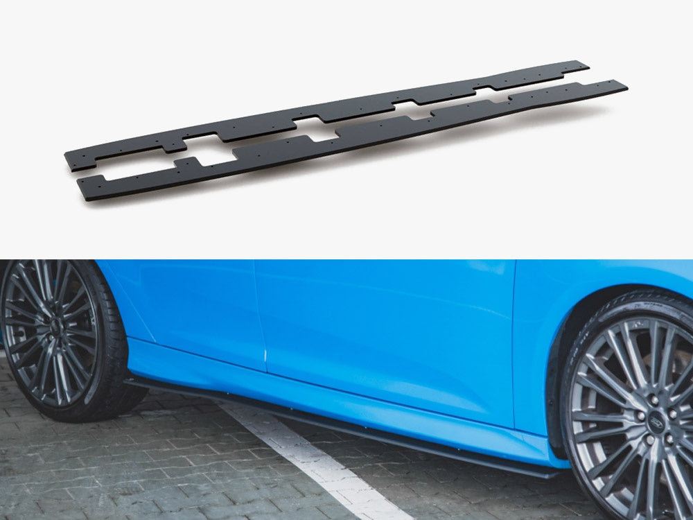 Street PRO Side Skirts Diffusers Ford Focus RS Mk3