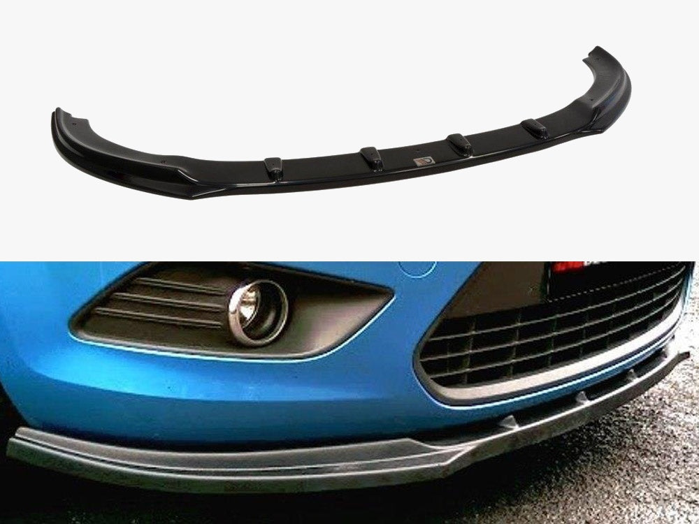 Front Splitter Ford Focus II Facelift - Textured