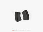 Rear Side Splitters V.1 Ford Fiesta Mk8 ST-Line - Carbon Look