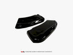 Rear Side Splitters Ford Fiesta Mk7 ST / ST-Line - Carbon Look
