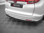Central Rear Splitter Honda Civic Tourer MK9 - Textured