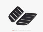 Bonnet Vents (Bigger Ones) Ford Focus Mk4 ST / ST-Line - Carbon Look