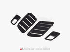 SET OF Bonnet Vents Ford Focus ST-Line / ST Mk4 - Carbon Look