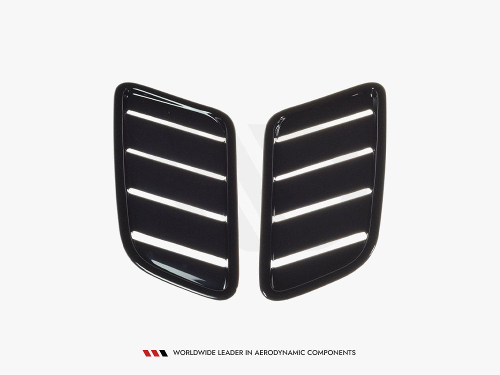 SET OF Bonnet Vents Ford Focus ST-Line / ST Mk4 - Carbon Look