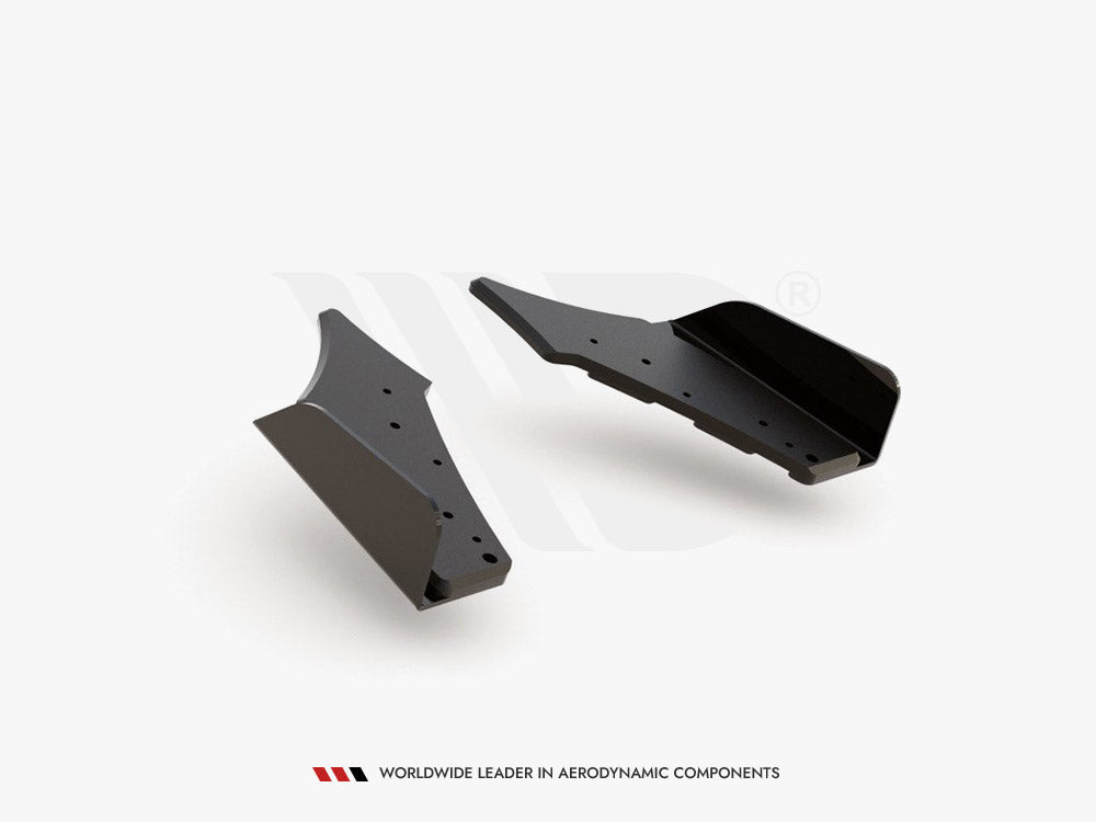 Street PRO Rear Side Splitters + Flaps Ford Focus ST Mk4