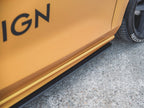 Street PRO Side Skirt Diffusers Ford Focus ST / ST-Line Mk4