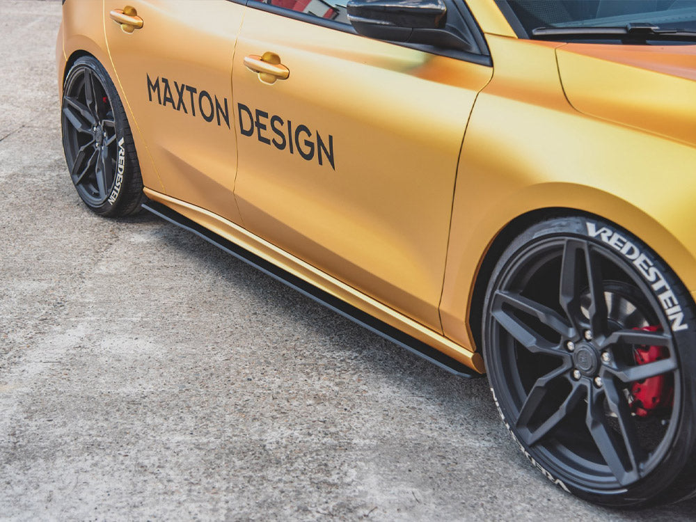 Street PRO Side Skirt Diffusers Ford Focus ST / ST-Line Mk4