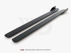 Street PRO Side Skirt Diffusers + Flaps Ford Focus ST / ST-Line Mk4