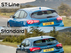 Spoiler CAP V.3 Ford Focus ST-Line Mk4 - Carbon Look