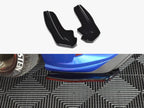 Rear Side Splitters V.1 Ford Focus ST-Line Mk4 - Textured