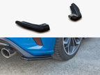 Rear Side Splitters Ford Focus MK4 ST (2019-) - Carbon Look