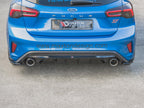 Rear Side Splitters Ford Focus MK4 ST (2019-) - Textured