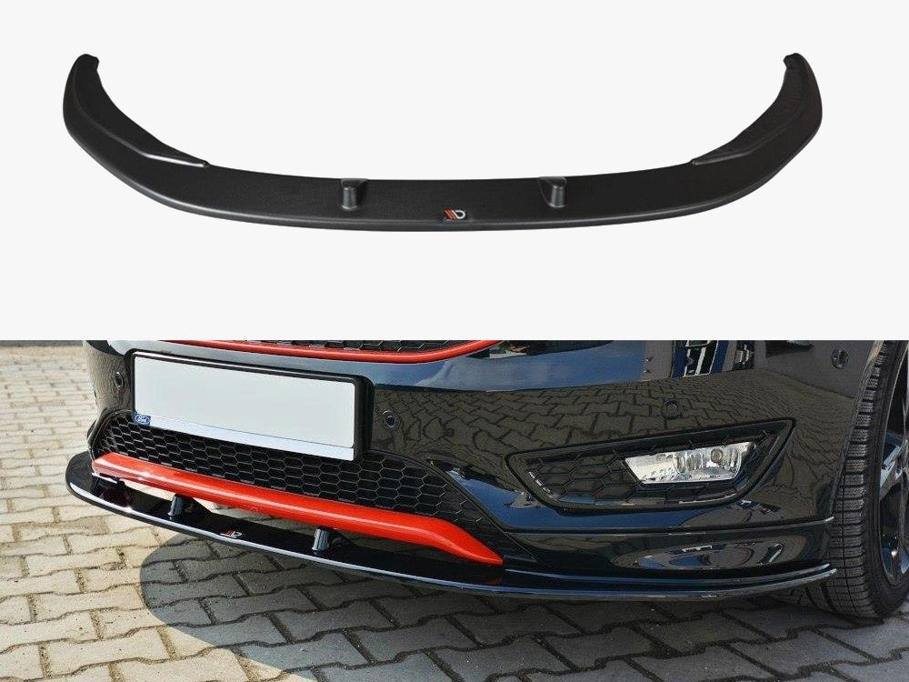 Front Splitter V.1 Ford Focus 3 St-line (Facelift) (2015-2018)