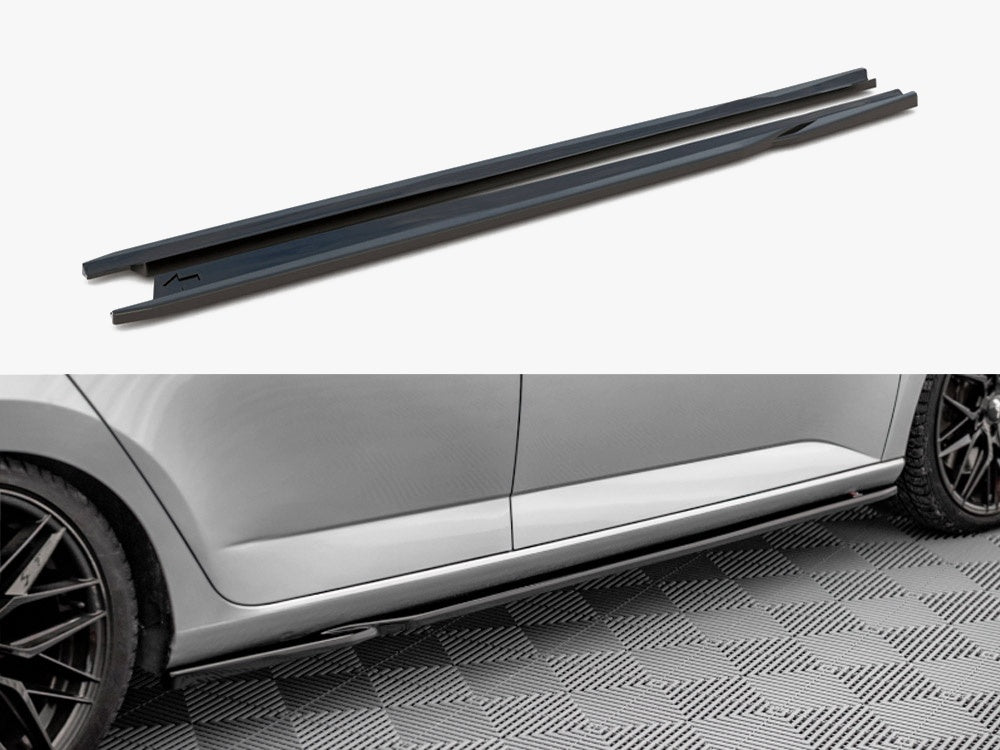 Side Skirts Diffusers Skoda Fabia MK3 (2014-2019)