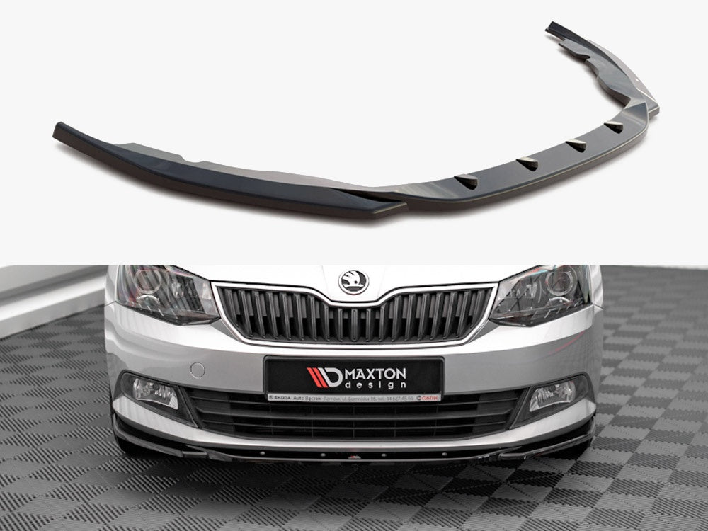 Front Splitter V.2 Skoda Fabia MK3 (2014-2019)