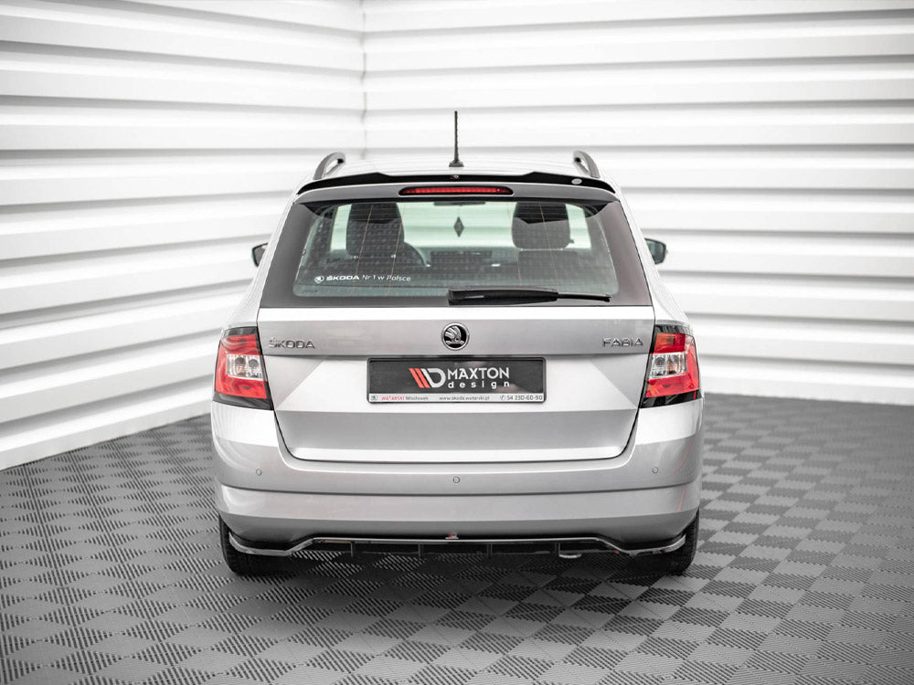 Rear Splitter (Vertical Bars) Skoda Fabia Estate Mk3