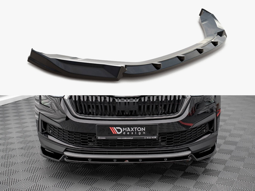 Front Splitter V.1 Skoda Kodiaq Mk1 Facelift