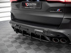Street PRO Rear Diffuser BMW X5M F95 / F95 Facelift
