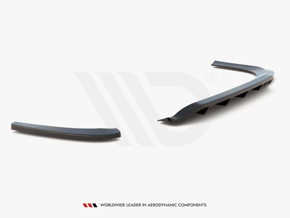 Central Rear Splitter (Vertical Bars) VW Passat CC