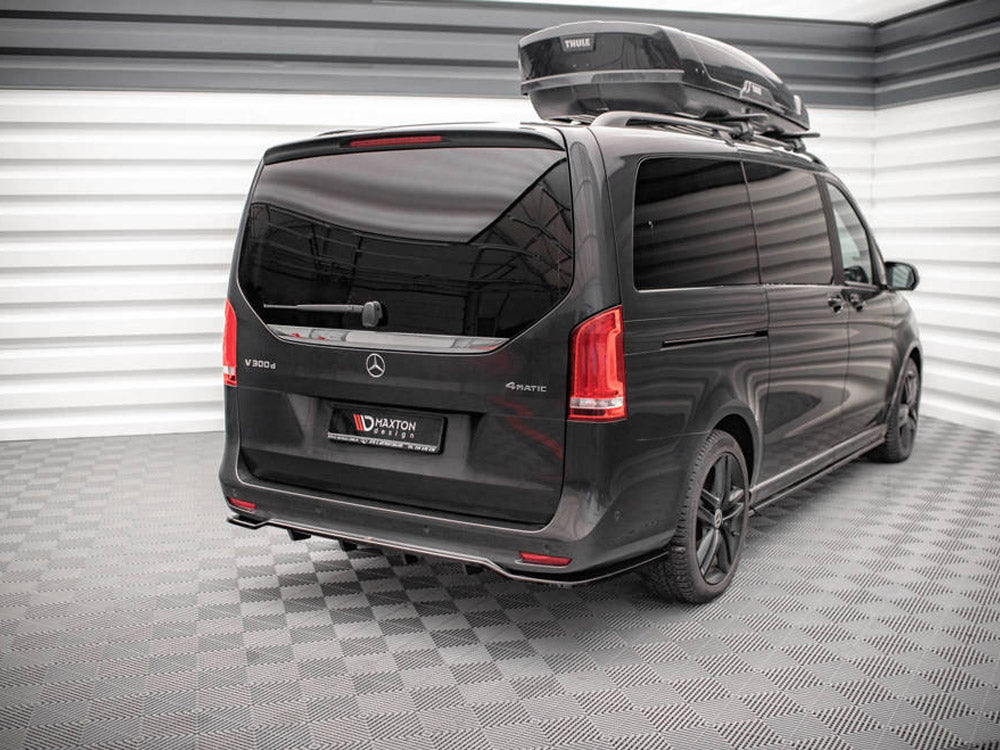Rear Splitter (Vertical Bars) Mercedes V-Class AMG-Line W447 Facelift
