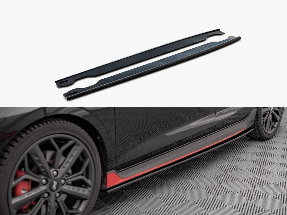 Side Skirts Diffusers Hyundai I20 N Mk3