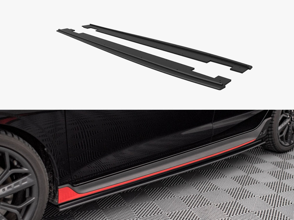 Street PRO Side Skirts Diffusers Hyundai I20 N Mk3