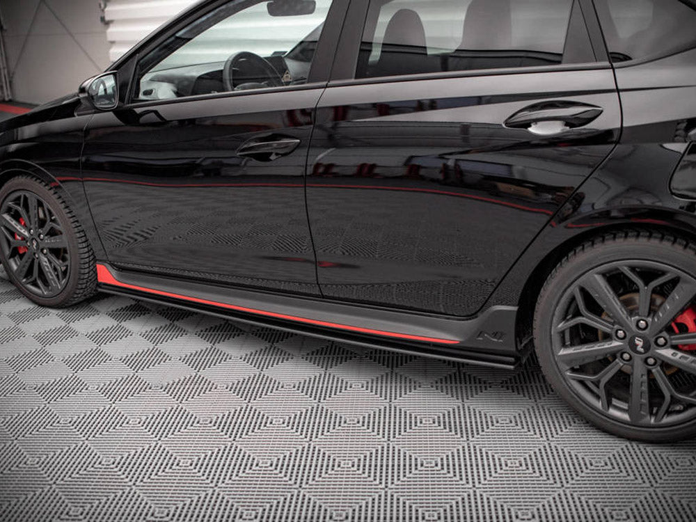 Street PRO Side Skirts Diffusers Hyundai I20 N Mk3