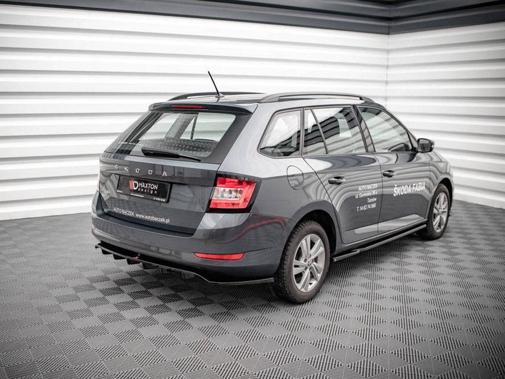 Rear Splitter (Vertical Bars) Skoda Fabia Estate Mk3 Facelift