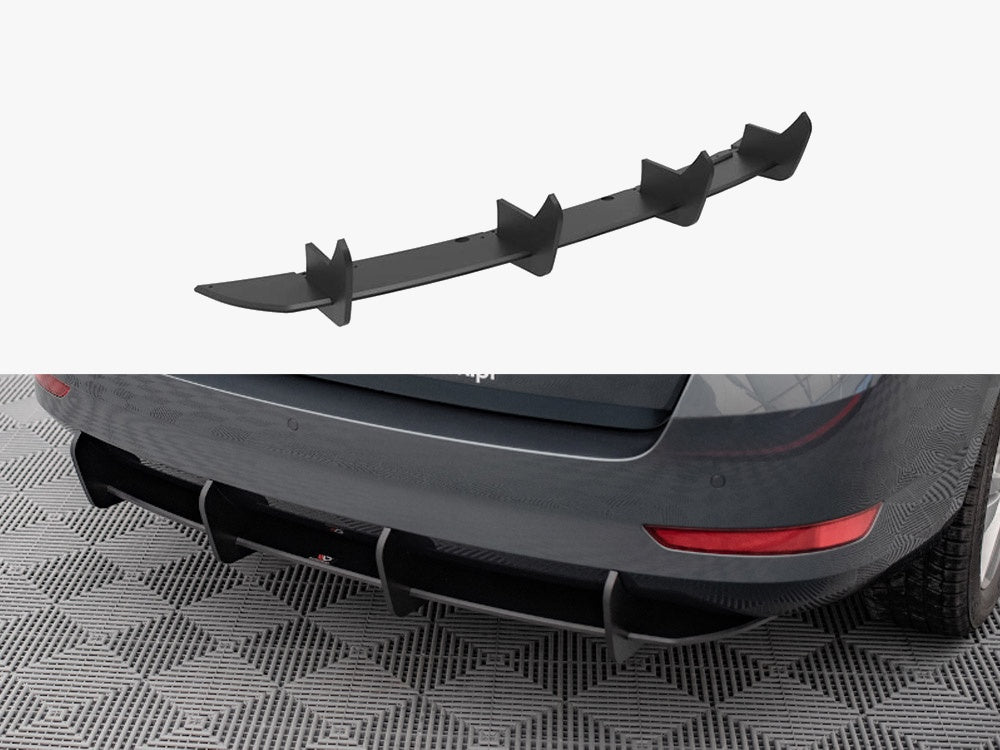 Street PRO Rear Diffuser Skoda Fabia Estate Mk3 Facelift