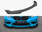 Street PRO Front Splitter V.1 + Flaps BMW M2 Competition F87
