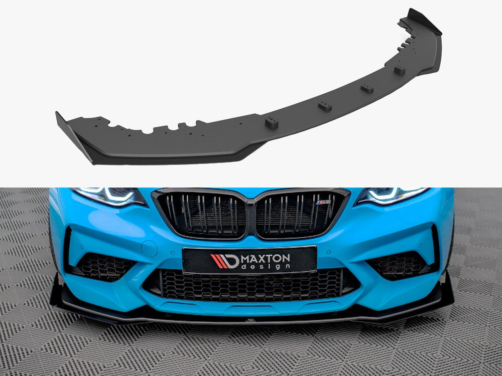 Street PRO Front Splitter V.1 + Flaps BMW M2 Competition F87