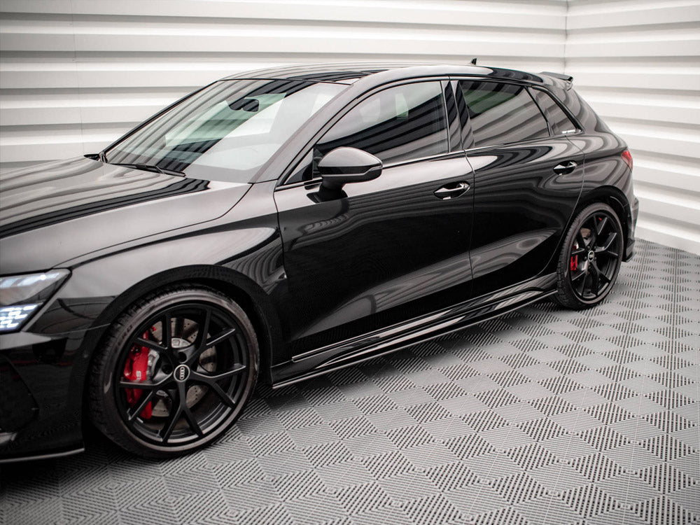 Street PRO Side Skirts Diffusers Audi RS3 Sportback 8Y