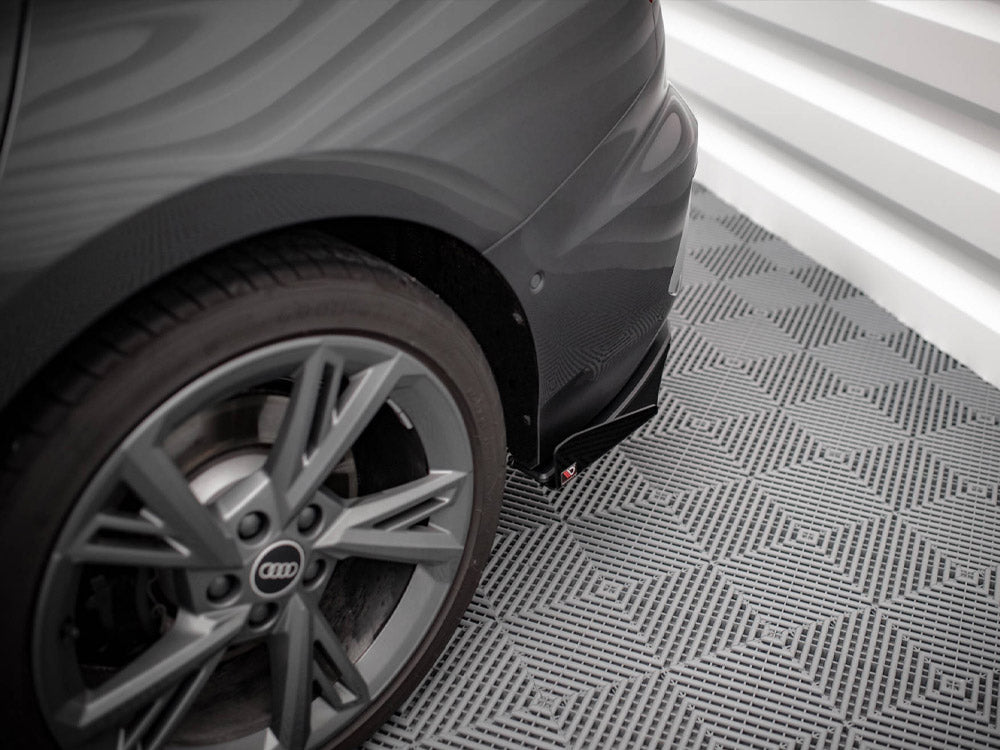 Street PRO Rear Side Splitters + Flaps Audi S3 Sedan 8Y