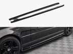 Side Skirts Diffusers V.2 Bmw 3 Coupe M-pack E46 (1999-2005)