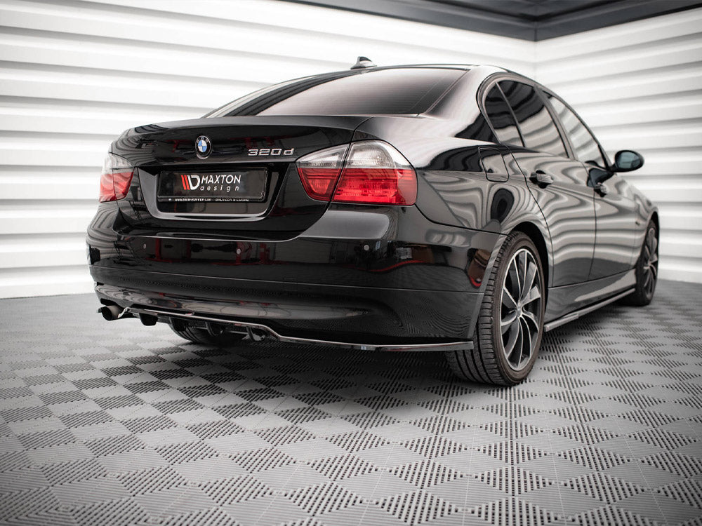 Central Rear Splitter (Vertical Bars) BMW 3 Sedan E90