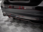 Central Rear Splitter (Vertical Bars) BMW 3 Sedan E90