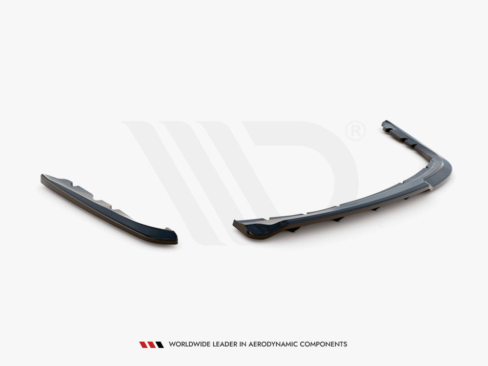 Central Rear Splitter (Vertical Bars) BMW 3 Sedan E90