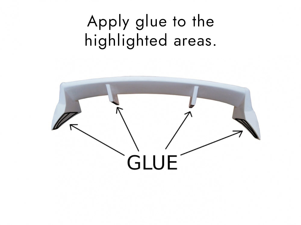 Roof Spoiler (Focus RS Look) Ford Fiesta MK7