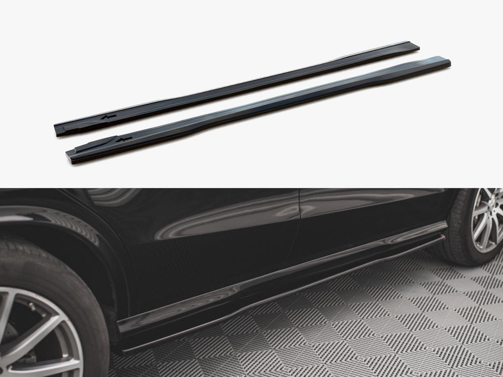 Side Skirts Diffusers Mercedes GLE Coupe 63AMG C292 (2015-2019)