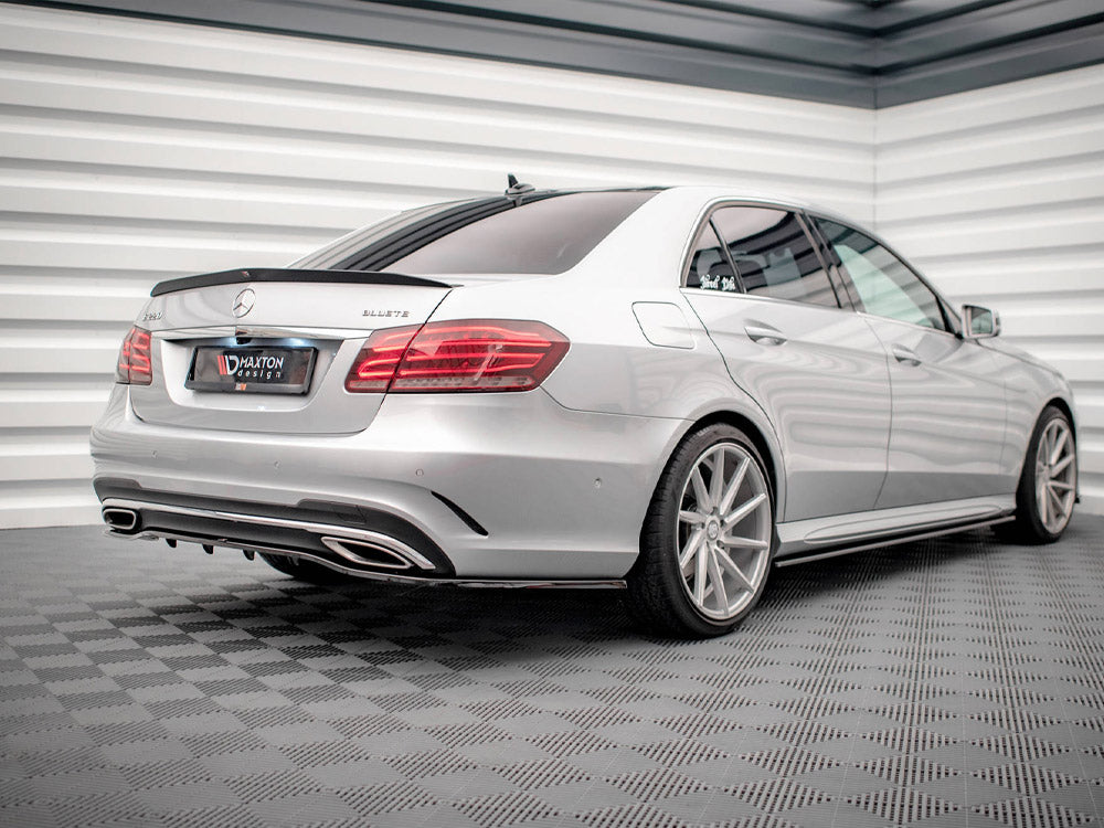 Rear Splitter (Vertical Bars) Mercedes E Amg-Line Sedan W212 Facelift