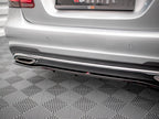 Rear Splitter (Vertical Bars) Mercedes E Amg-Line Sedan W212 Facelift
