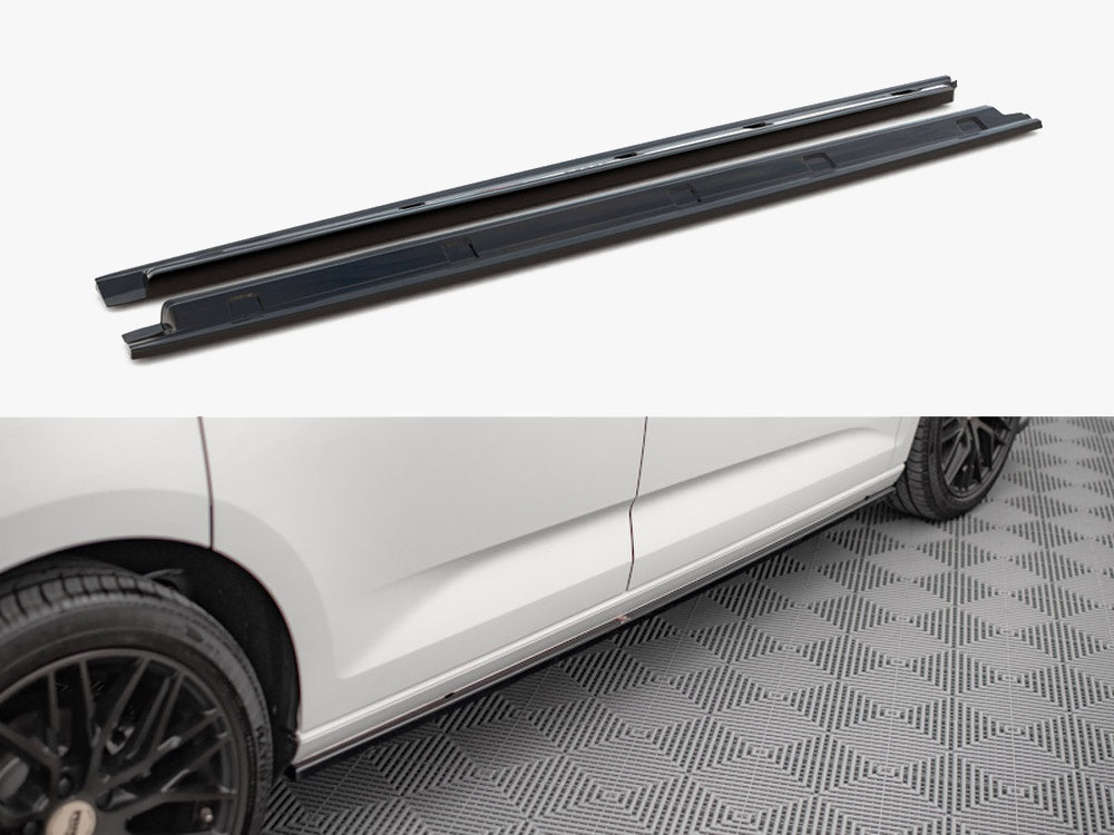 Side Skirts Diffusers VW Caddy Mk5 / Ford Transit Connect Mk3